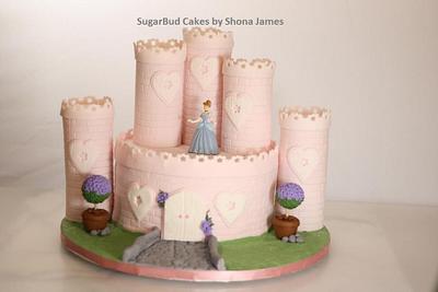 Castle Cake  - Cake by SugarBudCakes