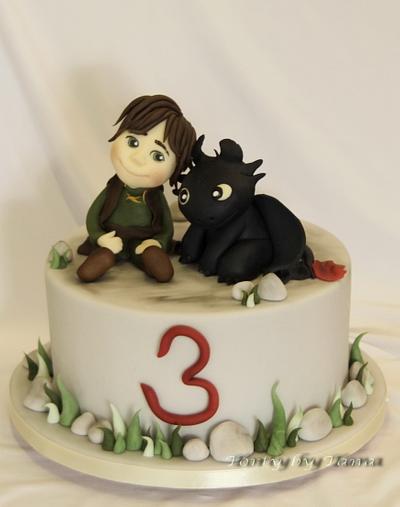 How to Train Your Dragon - Cake by grasie