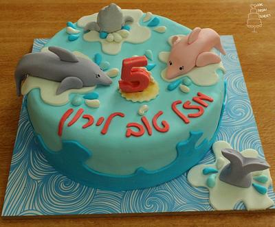 Dolphin Birthday Cake - Cake by Love From The First Cake