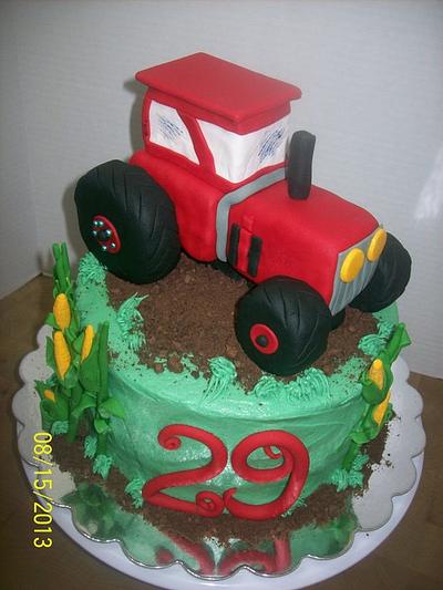 Tractor - International Harvester Cake - Cake by Chris Jones
