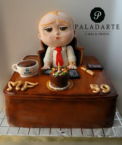 Boss Baby Cake  - Cake by Paladarte El Salvador