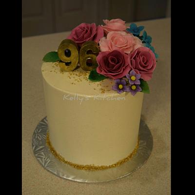 96th Birthday Cake - Cake by Kelly Stevens