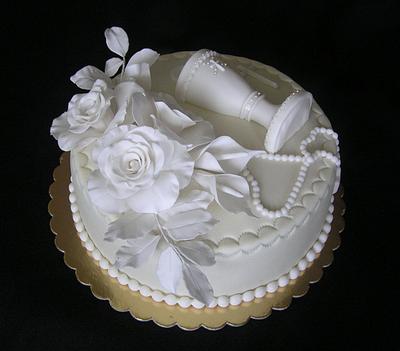 White cake 2 - Cake by Anka