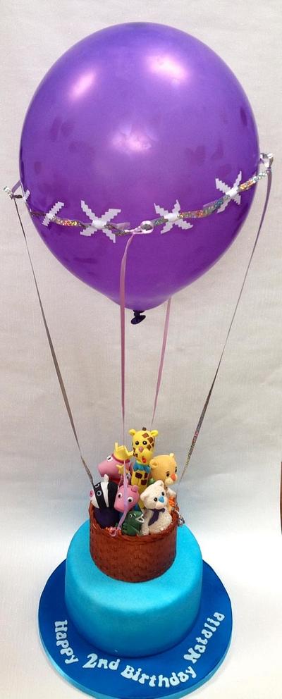 Hot air Balloon - Cake by Niamh Geraghty, Perfectionist Confectionist