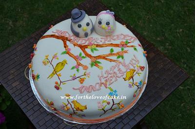 Wedding Birds - Cake by FLOC