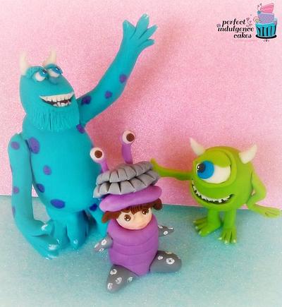 Monsters Inc. - Cake by Maria Cazarez Cakes and Sugar Art