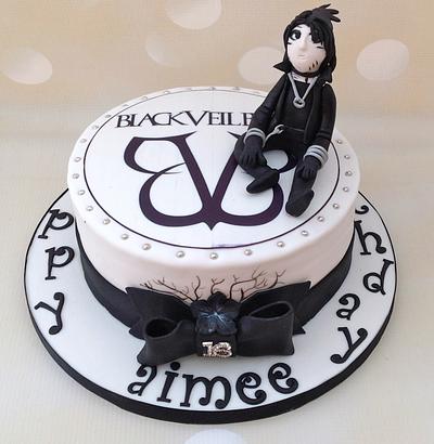 Black Veil Brides cake - Cake by Yvonne Beesley