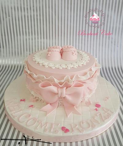 Pink Baby shower - Cake by mona ghobara/Bonboni Cake