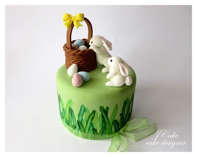 mini easter cake - Cake by JCake cake designer