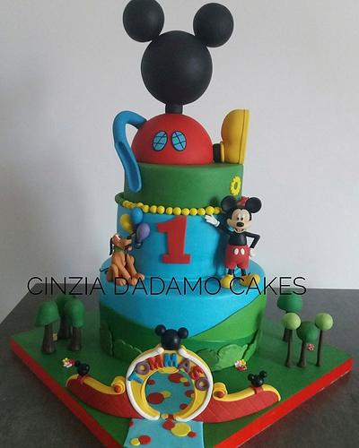 Mickey Mouse Cake - Cake by D'Adamo Cinzia