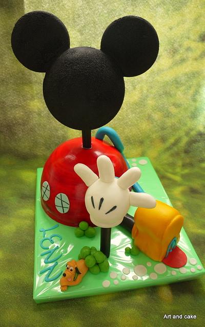 Mickey Mouse clubhouse cake - Cake by marja