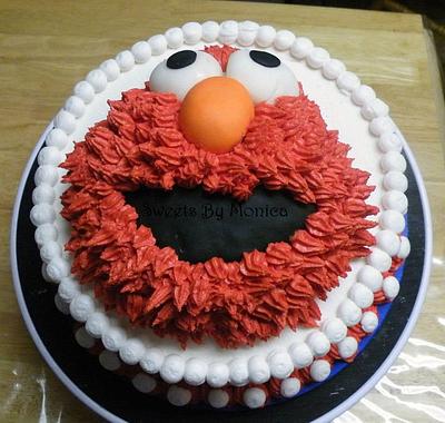Elmo 2nd Birthday Cake - Cake by Sweets By Monica