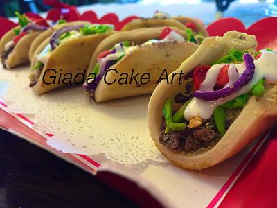 Taco Themed cookies - Cake by G Sugar Art