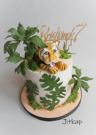 Tiger cake - Cake by Jitkap