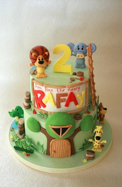Raa raa  - Cake by Alison Lee