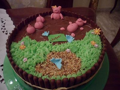 the sweet rest of piglets - Cake by dolciricordi