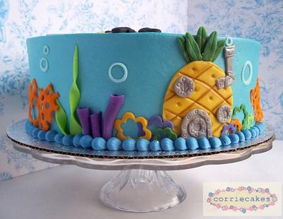Spongebob Squarepants - Cake by Corrie