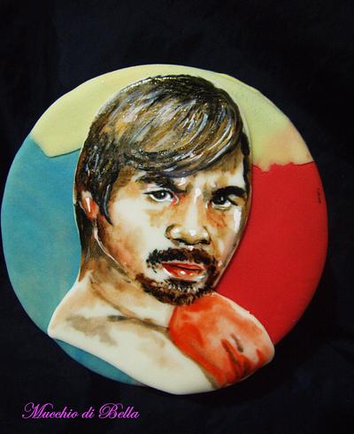 Portrait Cake: Manny "Pacman" Pacquiao - Cake by Mucchio di Bella