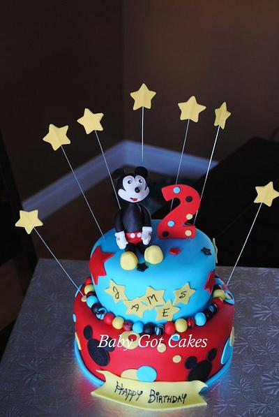 Mickey Mouse  - Cake by Baby Got Cakes