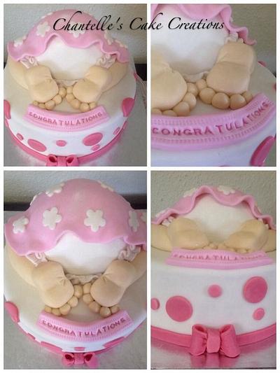 Baby Bum - Cake by Chantelle's Cake Creations