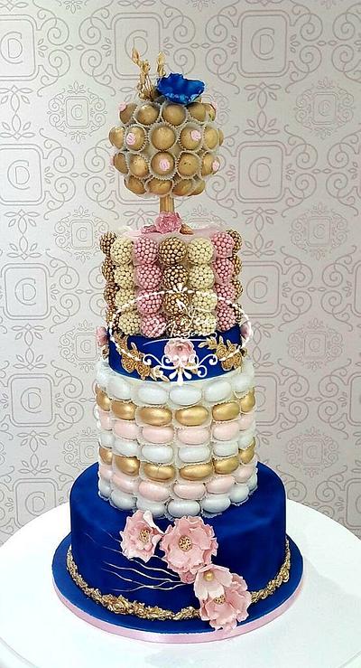 Original piece mounted for a wedding - Cake by Fées Maison (AHMADI)