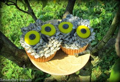 Owl Cupcakes - Cake by Samantha Eyth