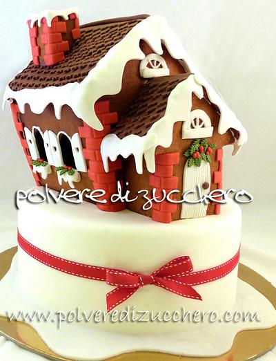 gingerbread house - Cake by Paola
