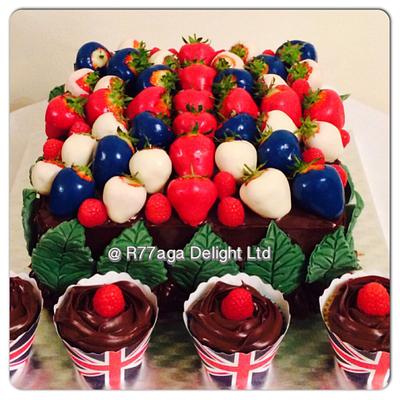 Britain @ The World Cup 2014 - Cake by R77aga Delight Ltd