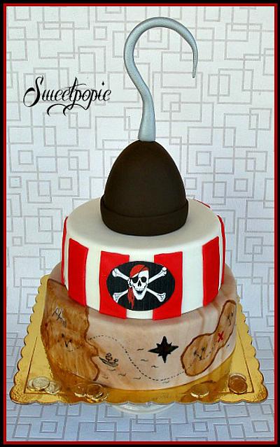 Pirate cake - Cake by Sweetpopie cakes
