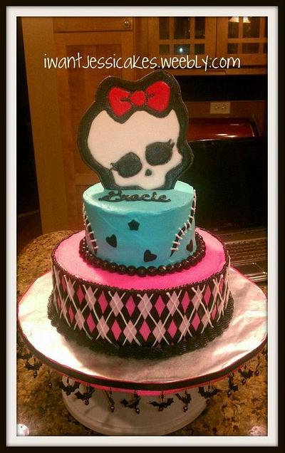 5th birthday Monster High cake - Cake by Jessica Chase Avila