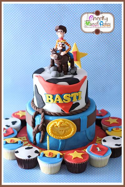 Toy Story - Woody & Bullseye - Cake by Cheeky Munch Cakes