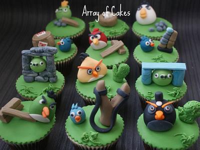 Angry Birds Cupcakes - Cake by Emma