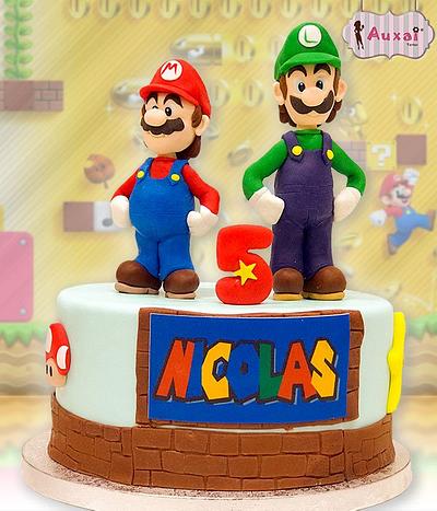 Super Mario cake - Cake by Auxai Tartas