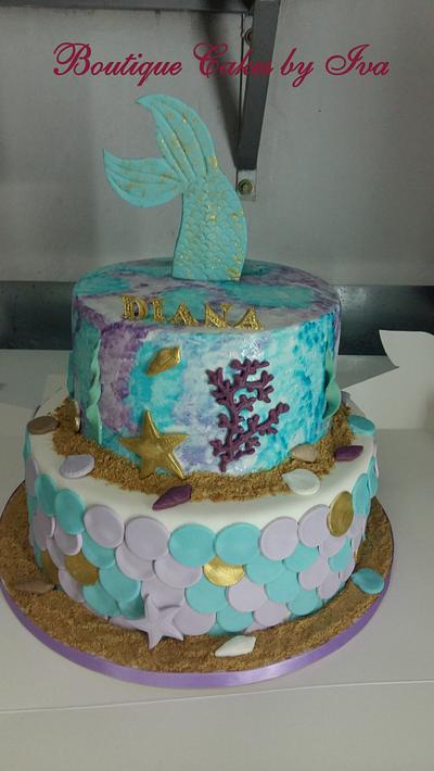 Mermaid cake - Cake by Iva Halacheva