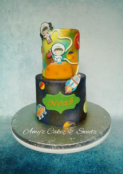 Outer Space Adventure - Cake by Amy'z Cakez & Sweetz