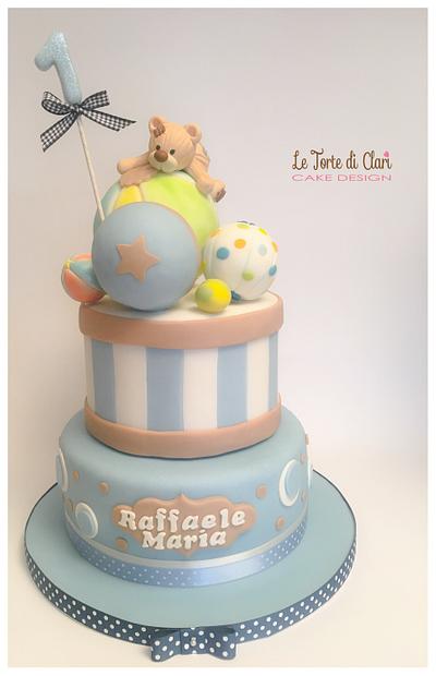 Sweet teddy bear cake 💙 - Cake by Rita Cannova