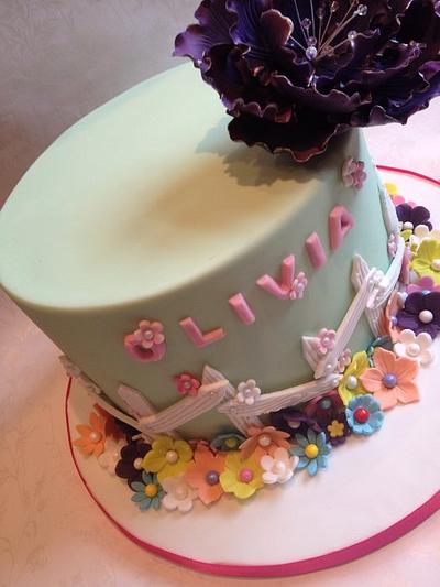 Flowers, flowers, flowers... - Cake by Isabelle