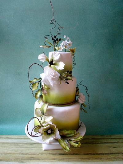Flowercake  - Cake by Karla Vanacker