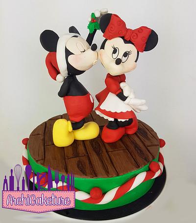 Mickey and Minnie mouse <3  - Cake by Archicaketure_Italia