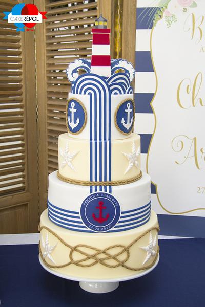 Marine Wedding - Cake by CAKE RÉVOL