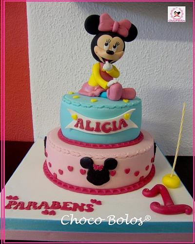 Baby Minnie - Cake by ChocoBolos