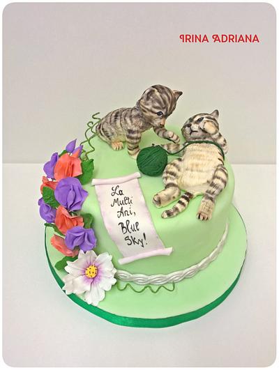 Kitten Cake - Cake by Irina-Adriana