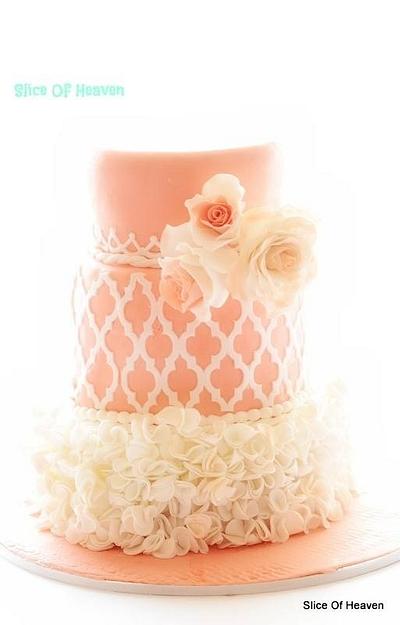 Peachy..!!! - Cake by Devina Soman