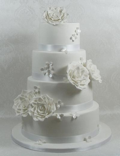 Roxanne Wedding Cake - Cake by Ceri Badham