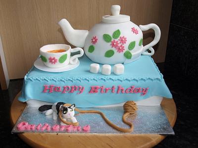 Teapot cake - Cake by Deb-beesdelights
