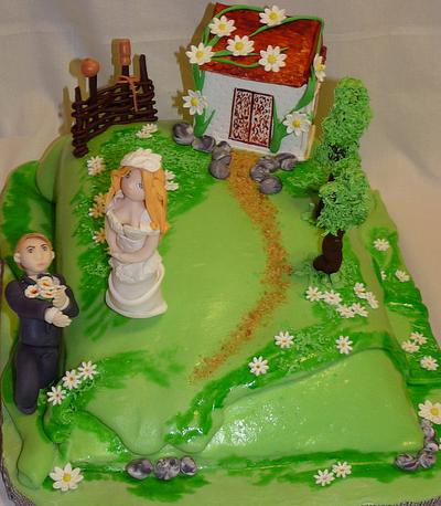 It's a wedding cake - Cake by Tania