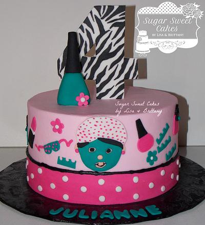 Spa Day - Cake by Sugar Sweet Cakes