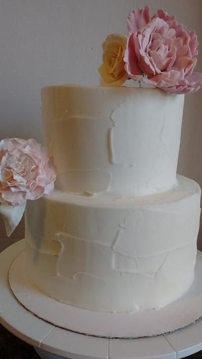 Rustic Buttercream - Cake by MADcrumbs