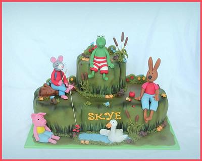 Frog and friends - Cake by Karen Dodenbier