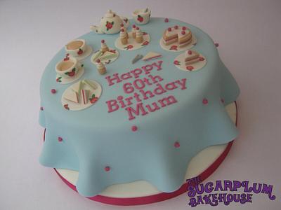 Afternoon Tea themed Cake - Cath Kidston Inspired - Cake by Sam Harrison